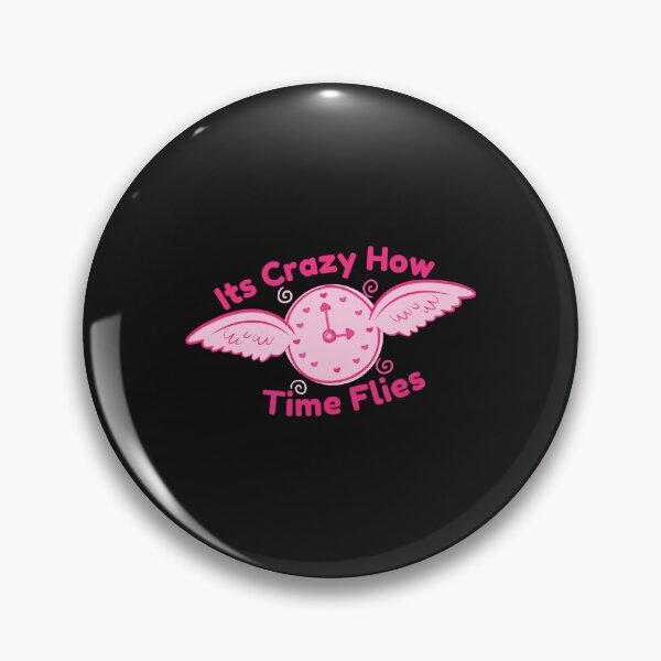 Item preview, Time Flies It's Crazy How Time Flies Sticker designed and sold by Lemed36tea.