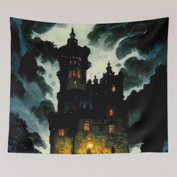 Item preview, Dracula's Castle designed and sold by AM FineArtPrints.