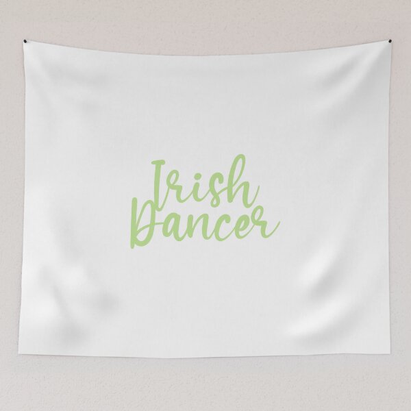 Item preview, Irish Dancer Green Script designed and sold by DreamsofTiaras.