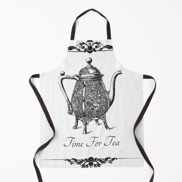 Item preview, Time For Tea Vintage Art Print | White Background: designed and sold by LifeAndWonder.