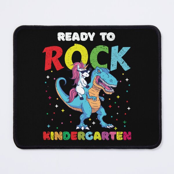 Item preview, Ready To Rock Kindergarten Dinosaur Back to School Boy designed and sold by MoMasry.