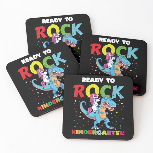 Item preview, Ready To Rock Kindergarten Dinosaur Back to School Boy designed and sold by MoMasry.