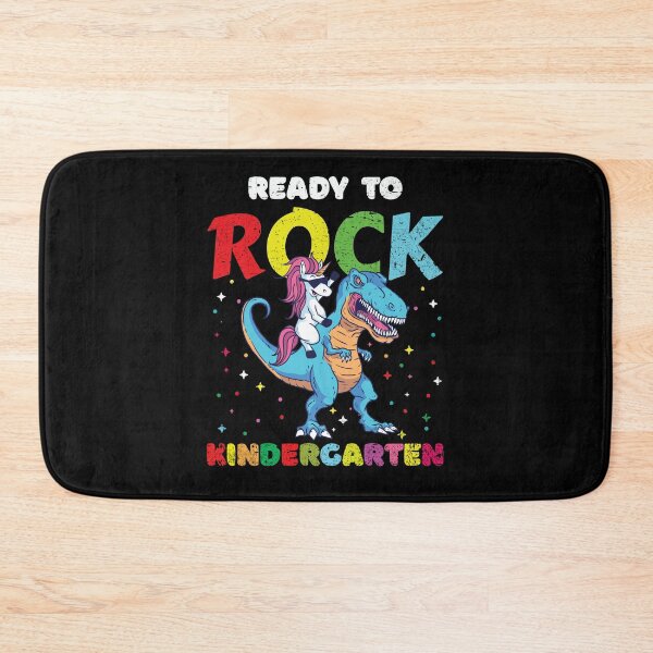 Item preview, Ready To Rock Kindergarten Dinosaur Back to School Boy designed and sold by MoMasry.