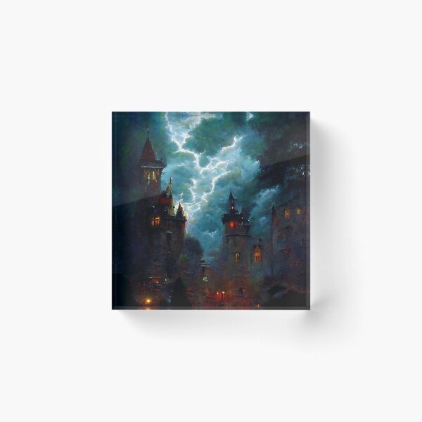 Item preview, Dracula's Castle designed and sold by AM FineArtPrints.
