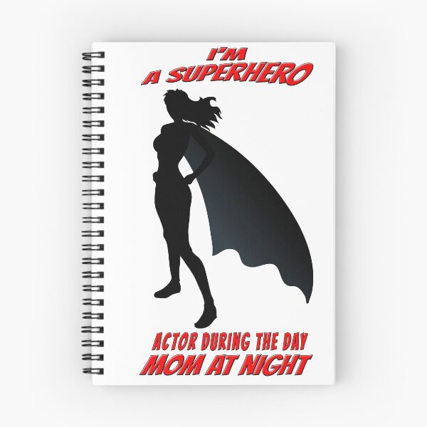 Item preview, I'm a Superhero, Actor during the Day, Mom at night designed and sold by WMGifts.