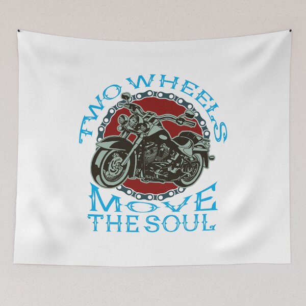 Item preview, Two wheels move the soul design designed and sold by Designgallery65.