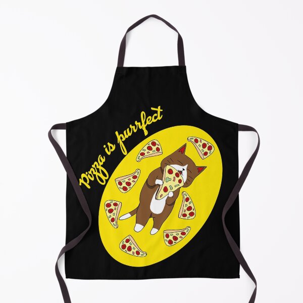 Item preview, Cat eating a pizza designed and sold by GraphismCats.