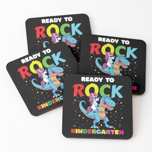 Item preview, Ready To Rock Kindergarten Dinosaur Back to School Boy designed and sold by MoMasry.