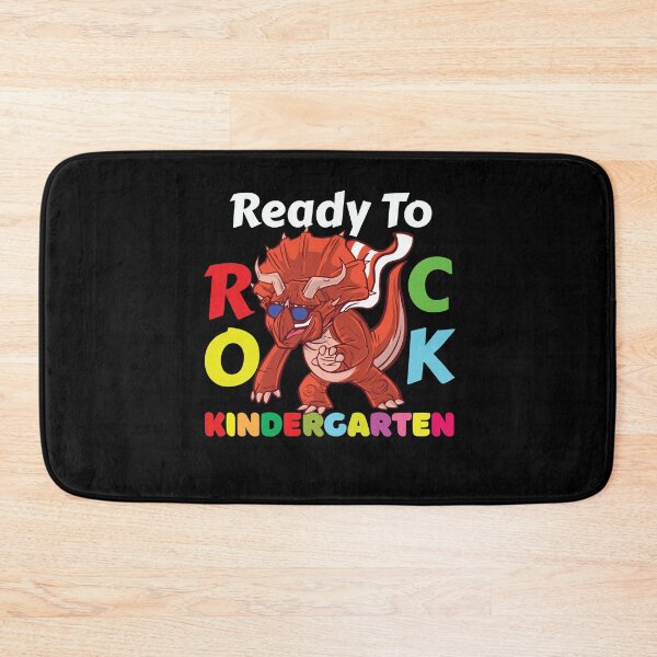Item preview, Ready To Rock Kindergarten Dinosaur Back to School Boy designed and sold by MoMasry.
