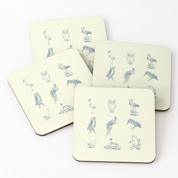 Item preview, Set of Wild Birds designed and sold by franktact.