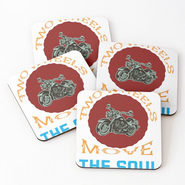 Item preview, Two wheels move the soul T-shirt design designed and sold by Designgallery65.