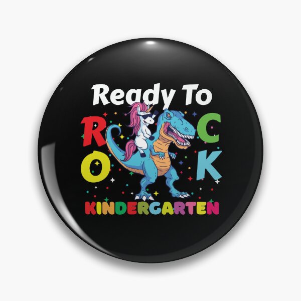 Item preview, Ready To Rock Kindergarten Dinosaur Back to School Boy designed and sold by MoMasry.