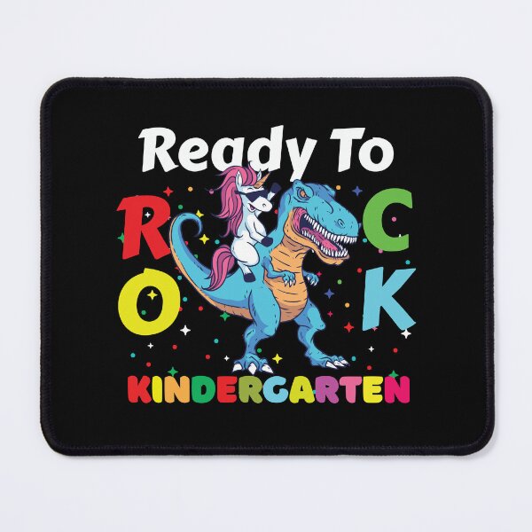 Item preview, Ready To Rock Kindergarten Dinosaur Back to School Boy designed and sold by MoMasry.