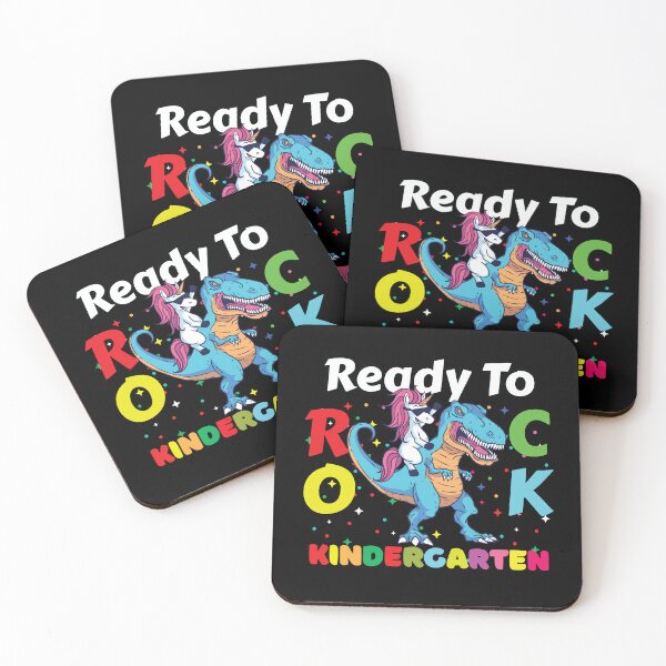 Item preview, Ready To Rock Kindergarten Dinosaur Back to School Boy designed and sold by MoMasry.