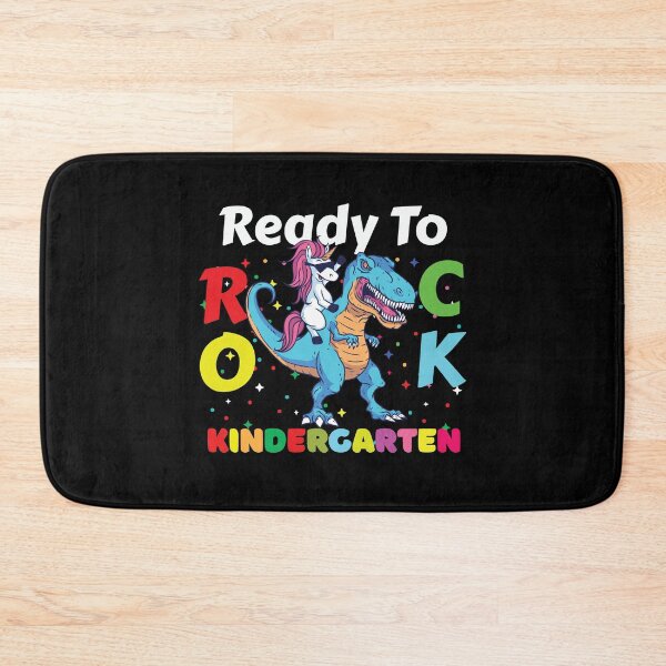 Item preview, Ready To Rock Kindergarten Dinosaur Back to School Boy designed and sold by MoMasry.
