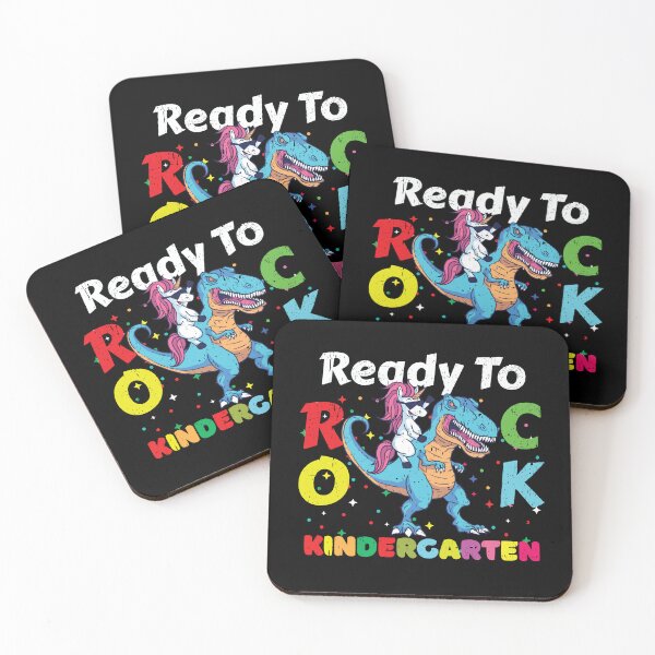 Item preview, Ready To Rock Kindergarten Dinosaur Back to School Boy designed and sold by MoMasry.
