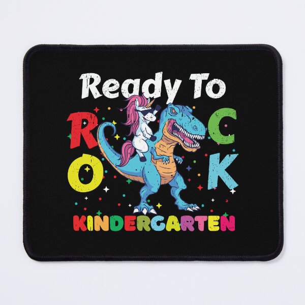 Item preview, Ready To Rock Kindergarten Dinosaur Back to School Boy designed and sold by MoMasry.