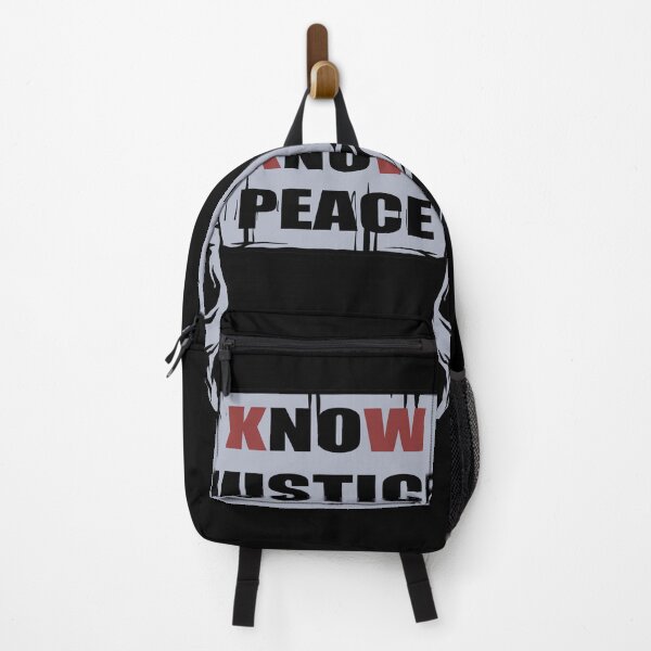 Item preview, kNOw JUSTICE kNOw PEACE designed and sold by Dimensiluar.