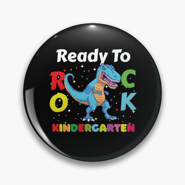 Item preview, Ready To Rock Kindergarten Dinosaur Back to School Boy designed and sold by MoMasry.