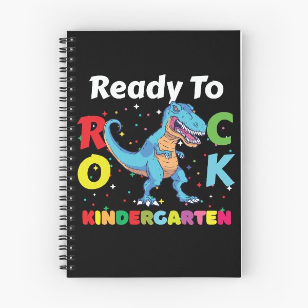 Item preview, Ready To Rock Kindergarten Dinosaur Back to School Boy designed and sold by MoMasry.