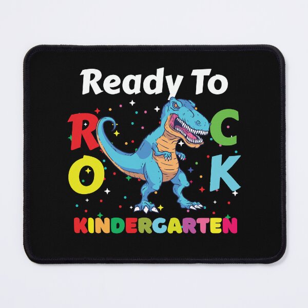 Item preview, Ready To Rock Kindergarten Dinosaur Back to School Boy designed and sold by MoMasry.