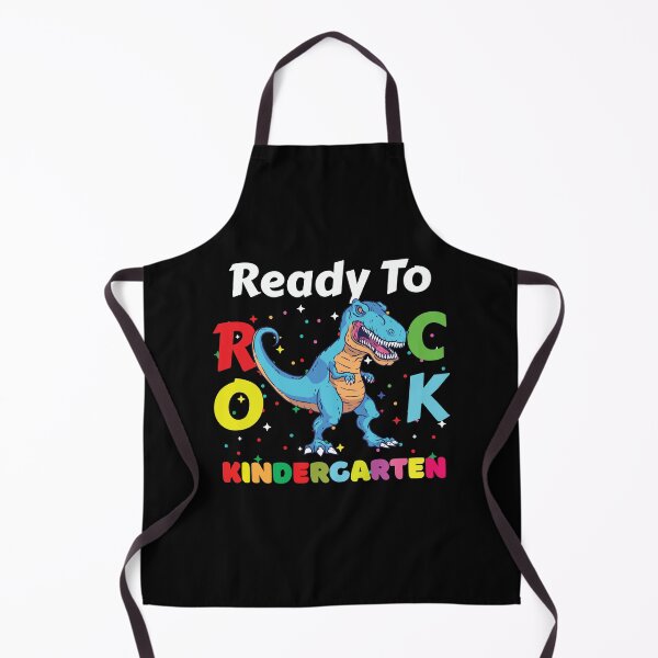 Item preview, Ready To Rock Kindergarten Dinosaur Back to School Boy designed and sold by MoMasry.