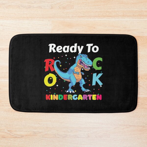 Item preview, Ready To Rock Kindergarten Dinosaur Back to School Boy designed and sold by MoMasry.