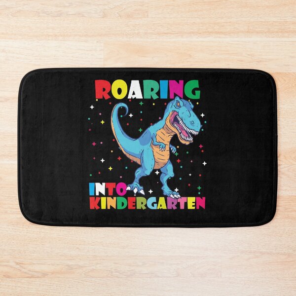 Item preview, Roaring Into Kindergarten Dinosaur T Rex Back to School  designed and sold by MoMasry.
