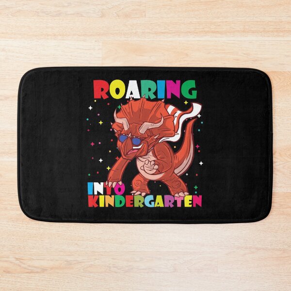Item preview, Roaring Into Kindergarten Dinosaur T Rex Back to School  designed and sold by MoMasry.