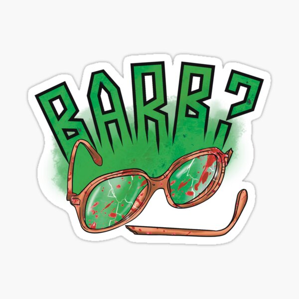 Justice for Bob, Barb, and Mews | Stranger Things Sticker for Sale by  Katie Lutterschmidt