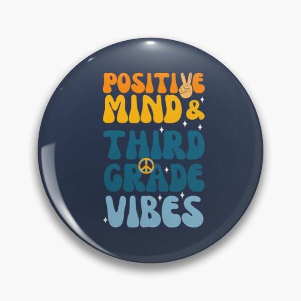 Item preview, Third Grade Vibes | Back to School | First Day of School | 3rd Grade Vibes | Third Grade Teacher Vibes | Hello Third Grade | Positive Vibes Only | Ready to Crush Third Grade |  designed and sold by Saffire6.