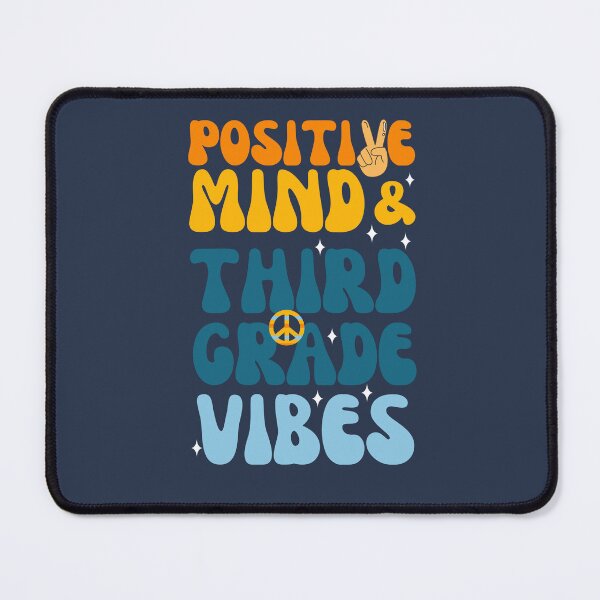 Item preview, Third Grade Vibes | Back to School | First Day of School | 3rd Grade Vibes | Third Grade Teacher Vibes | Hello Third Grade | Positive Vibes Only | Ready to Crush Third Grade |  designed and sold by Saffire6.