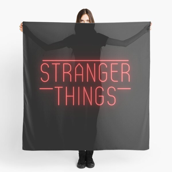 Stranger Things Logo Scarf