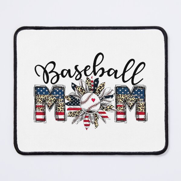 Item preview, Baseball Mom Leopard Sunflower US Flag Mother's Day Women designed and sold by MichelSorour.