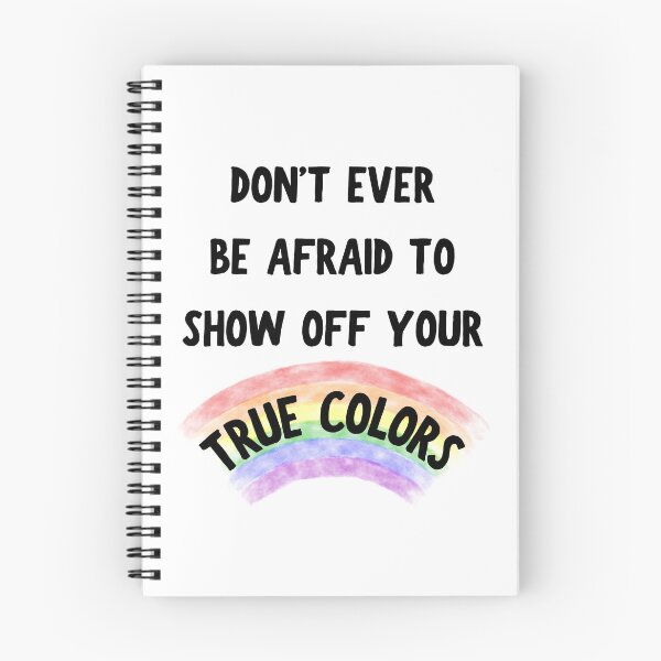 Item preview, Don't Ever Be Afraid To Show Off Your True Colors designed and sold by LuckyKermit.