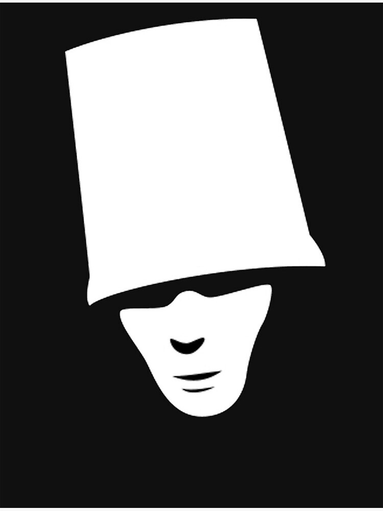 "BUCKET HEAD KOMINFO" Sticker for Sale by lanceladner Redbubble