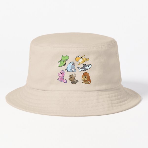 The Stuffed Crew Pattern Bucket Hat
