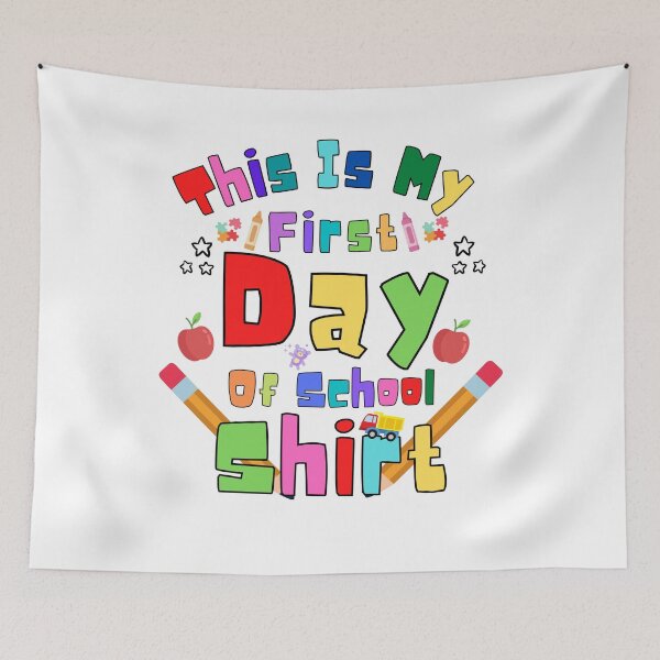 Item preview, Youth This is my first day of school shirt Back To School designed and sold by MoMasry.