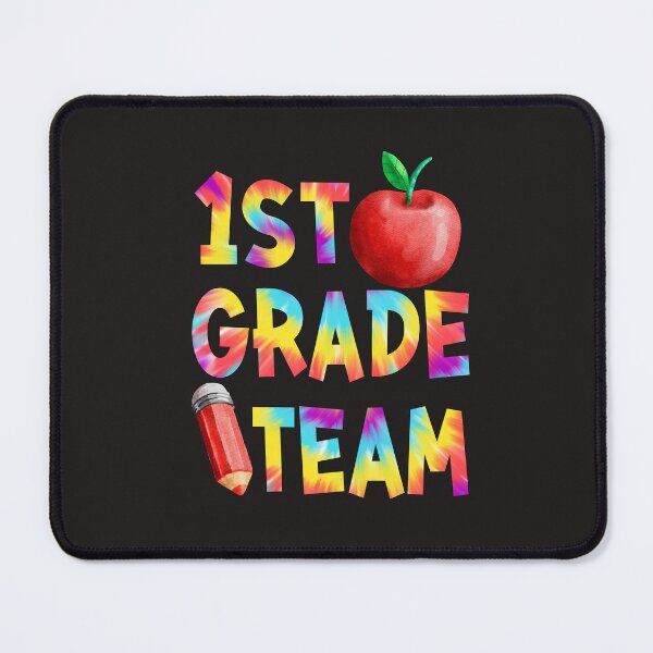 Item preview, 1ST Squad Teacher Black to School Cute Tie dye Letter Print T Shirt  designed and sold by AUAINO.