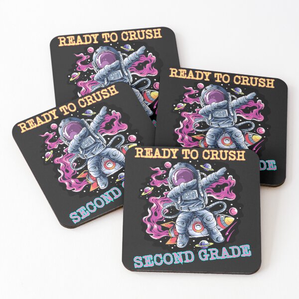 Item preview, Ready To Crush Second Grade Back To School Dabbing Astronaut designed and sold by AlbredaAE.