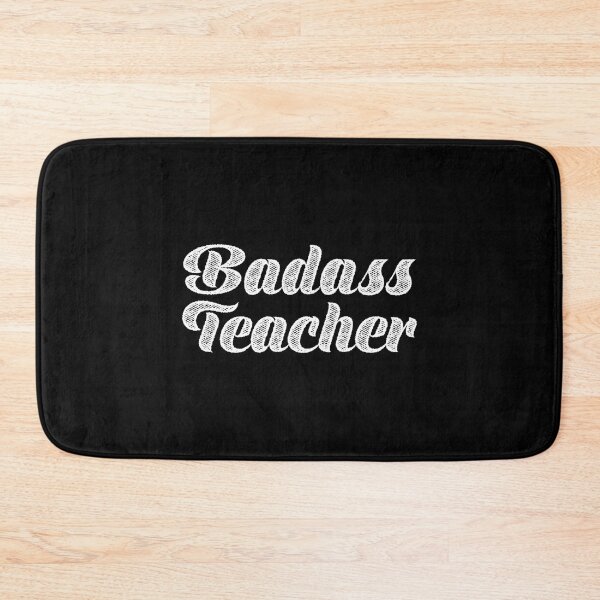 Item preview, Badass Teacher Typography designed and sold by Whimsical  Thinker.