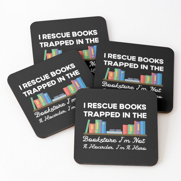 Item preview,  I Rescue Books Trapped In The Bookstore I'm Not A Hoarder designed and sold by Ela-Designer.