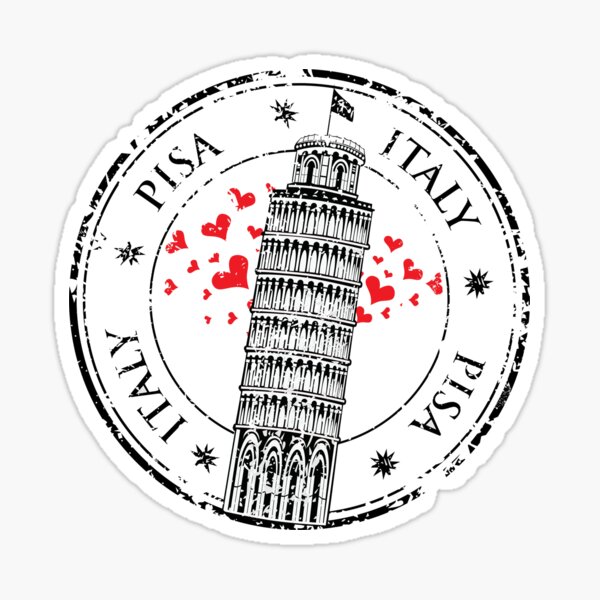 Italy Pisa Sticker