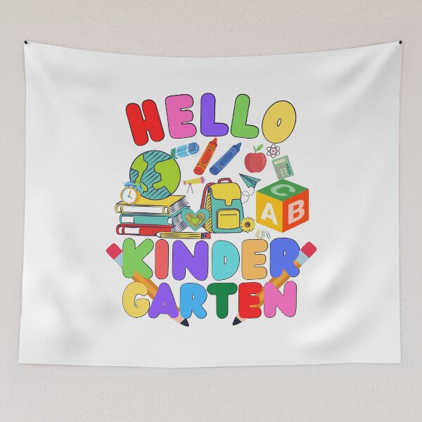 Item preview, Kids Hello Kindergarten 1st Day Of Kindergarten designed and sold by MoMasry.
