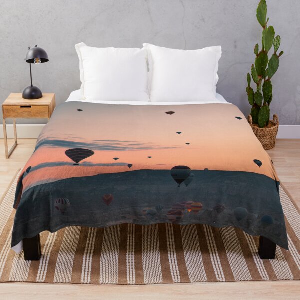 Item preview, beautiful Hot Air Balloons Flying designed and sold by Asombrosa.
