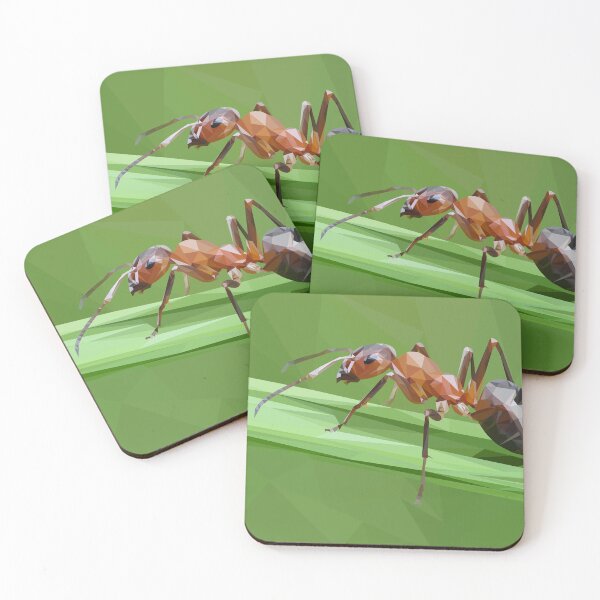 Item preview, Tessellations21 - Ant on a plant - VBK - VisionsByKaren designed and sold by VisionsByKaren.