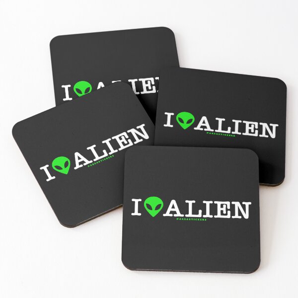 Item preview, Signal - I love Alien designed and sold by AreaStickers.