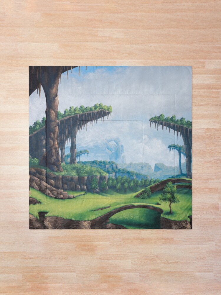 Alternate view of Pastoral Plains Comforter