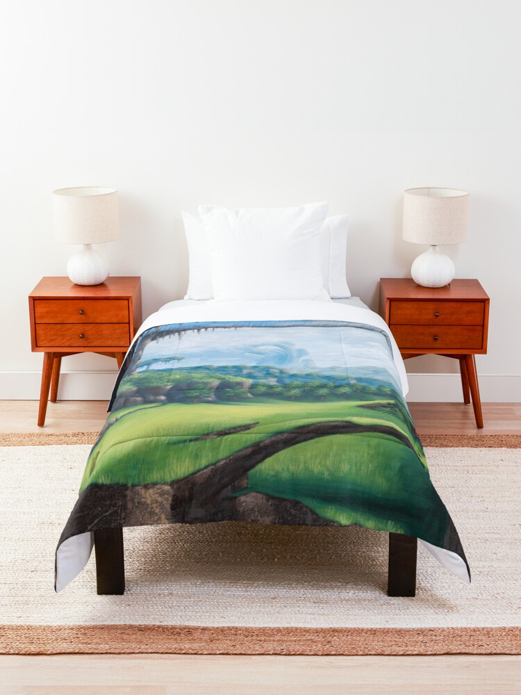 Alternate view of Pastoral Plains Comforter