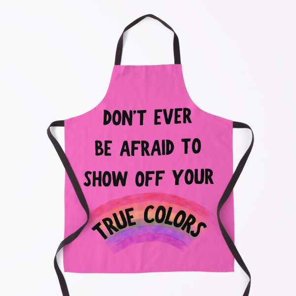 Item preview, Don't Ever Be Afraid To Show Off Your True Colors Transparent Rainbow In Pink designed and sold by LuckyKermit.